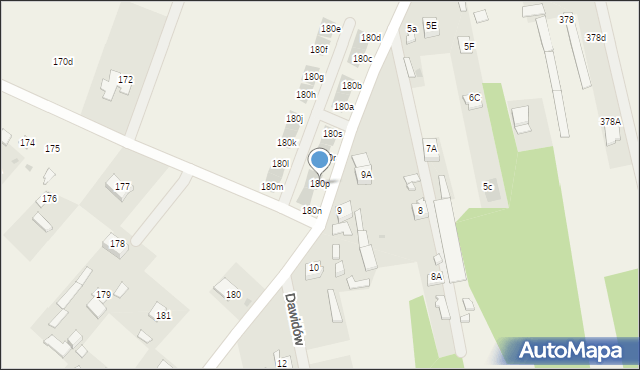 Rajec Poduchowny, Rajec Poduchowny, 180p, mapa Rajec Poduchowny