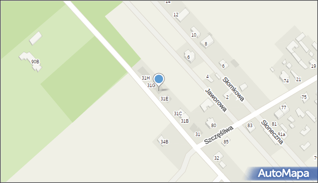 Rajec Poduchowny, Rajec Poduchowny, 31F, mapa Rajec Poduchowny