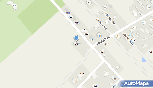 Rajec Poduchowny, Rajec Poduchowny, 34B, mapa Rajec Poduchowny
