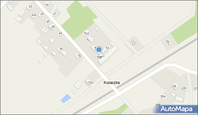 Rajec Poduchowny, Rajec Poduchowny, 53B, mapa Rajec Poduchowny