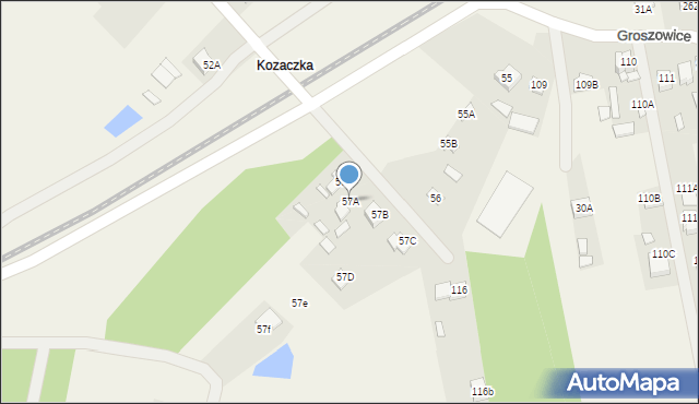 Rajec Poduchowny, Rajec Poduchowny, 57A, mapa Rajec Poduchowny