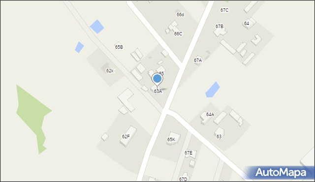Rajec Poduchowny, Rajec Poduchowny, 63A, mapa Rajec Poduchowny