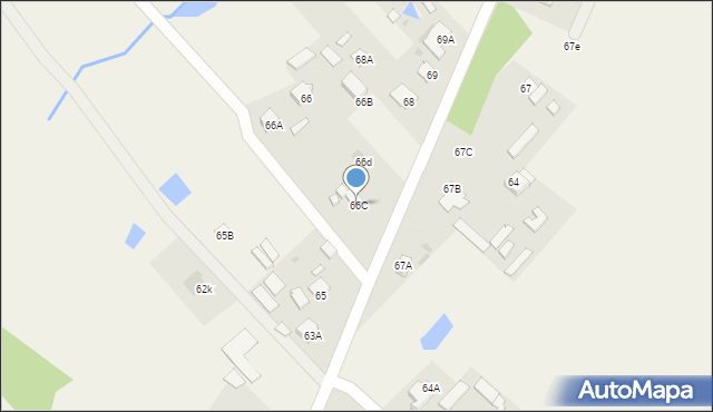 Rajec Poduchowny, Rajec Poduchowny, 66C, mapa Rajec Poduchowny