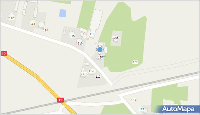 Rajec Szlachecki, Rajec Szlachecki, 120, mapa Rajec Szlachecki