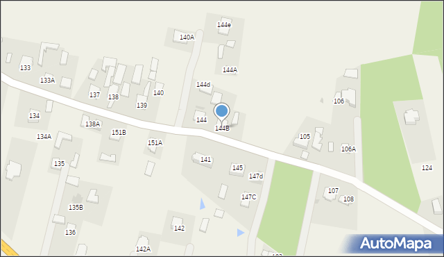 Rajec Szlachecki, Rajec Szlachecki, 144B, mapa Rajec Szlachecki