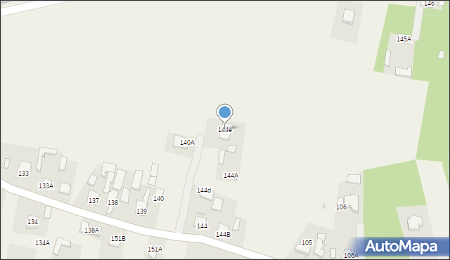 Rajec Szlachecki, Rajec Szlachecki, 144e, mapa Rajec Szlachecki