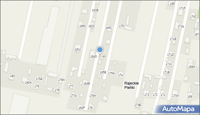 Rajec Szlachecki, Rajec Szlachecki, 165F, mapa Rajec Szlachecki
