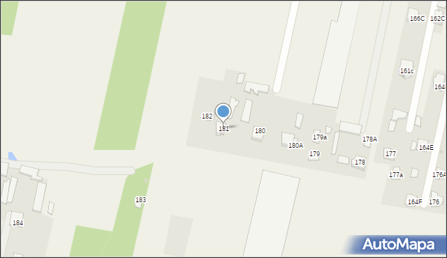 Rajec Szlachecki, Rajec Szlachecki, 181, mapa Rajec Szlachecki