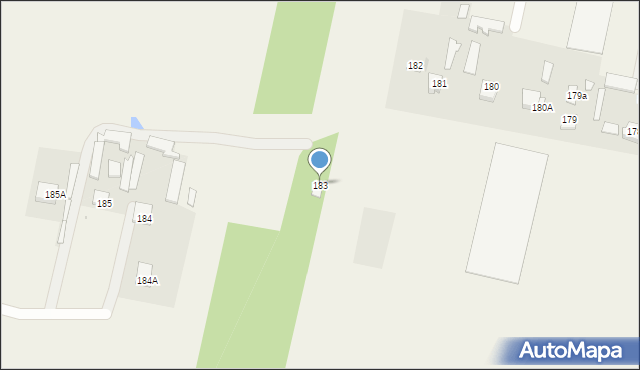 Rajec Szlachecki, Rajec Szlachecki, 183, mapa Rajec Szlachecki
