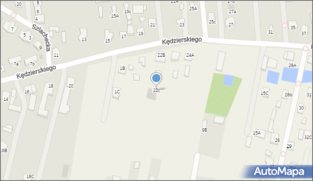 Rajec Szlachecki, Rajec Szlachecki, 22c, mapa Rajec Szlachecki