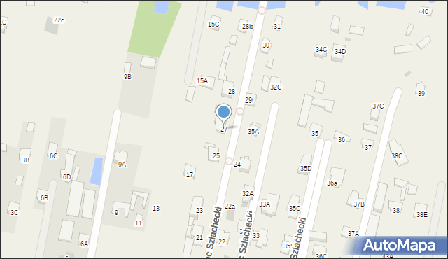 Rajec Szlachecki, Rajec Szlachecki, 27, mapa Rajec Szlachecki