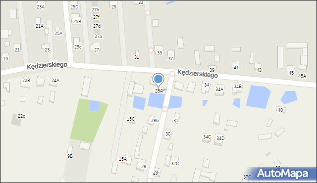 Rajec Szlachecki, Rajec Szlachecki, 28A, mapa Rajec Szlachecki