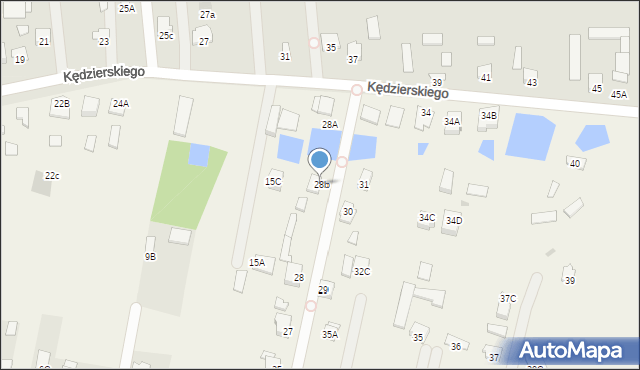Rajec Szlachecki, Rajec Szlachecki, 28b, mapa Rajec Szlachecki