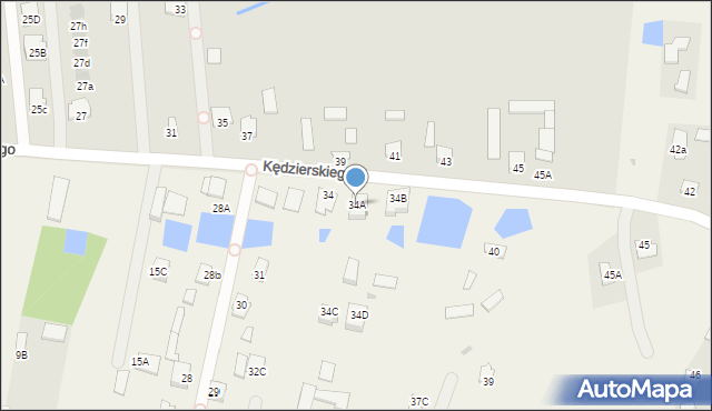 Rajec Szlachecki, Rajec Szlachecki, 34A, mapa Rajec Szlachecki
