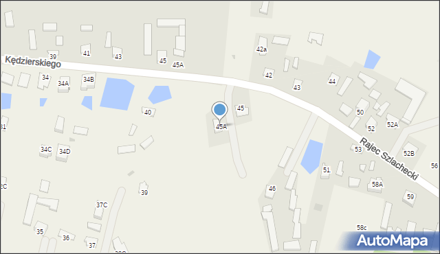 Rajec Szlachecki, Rajec Szlachecki, 45A, mapa Rajec Szlachecki