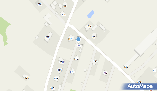 Rajec Szlachecki, Rajec Szlachecki, 67E, mapa Rajec Szlachecki