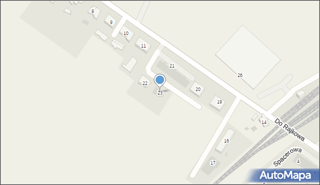 Rajkowo, Rajkowo, 23, mapa Rajkowo
