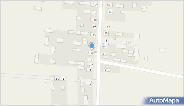 Rajsk, Rajsk, 11, mapa Rajsk