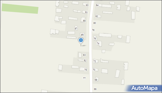 Rajsk, Rajsk, 83a, mapa Rajsk