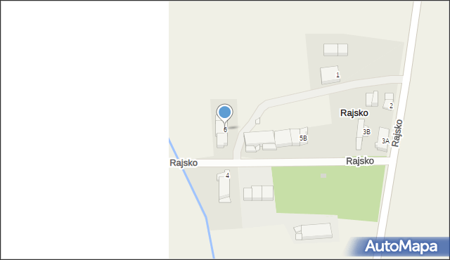 Rajsko, Rajsko, 6, mapa Rajsko