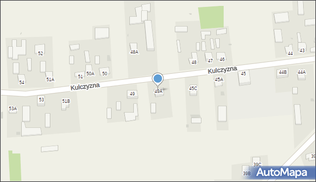 Raków, Raków, 49A, mapa Raków