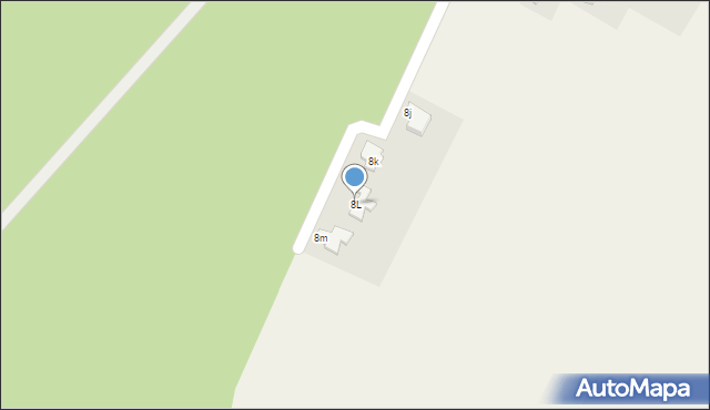 Raków, Raków, 8L, mapa Raków