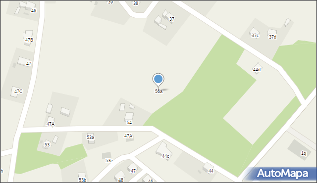 Rakowice, Rakowice, 56a, mapa Rakowice