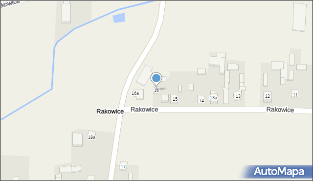 Rakowice, Rakowice, 16, mapa Rakowice