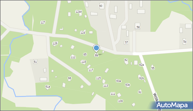 Rakówiec, Rakówiec, 64, mapa Rakówiec