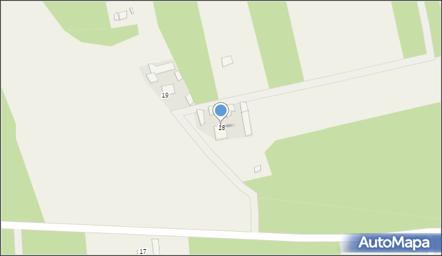 Rakówka, Rakówka, 18, mapa Rakówka