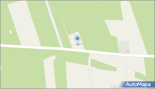 Rakówka, Rakówka, 32a, mapa Rakówka