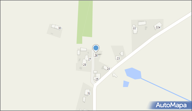 Rakowo, Rakowo, 26, mapa Rakowo