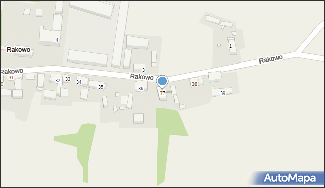 Rakowo, Rakowo, 37, mapa Rakowo