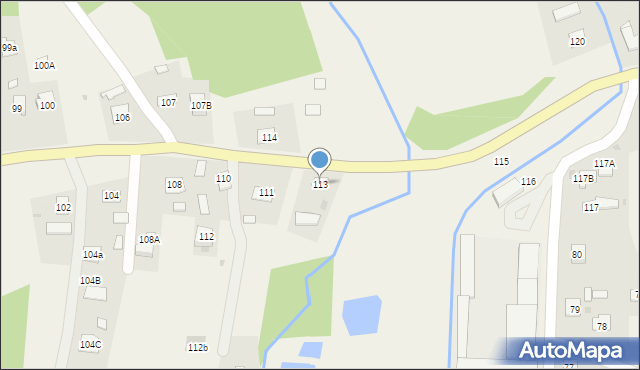 Rakszawa, Rakszawa, 113, mapa Rakszawa