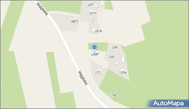 Rakszawa, Rakszawa, 1269c, mapa Rakszawa