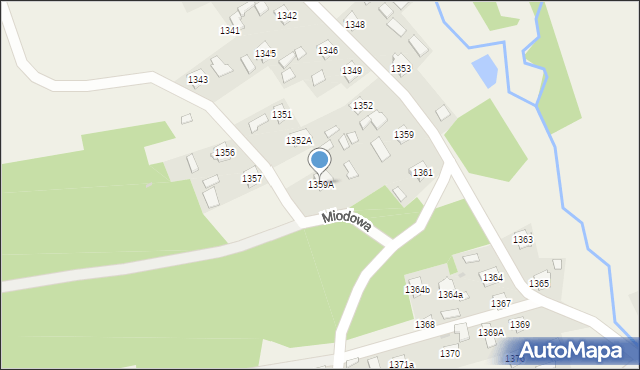 Rakszawa, Rakszawa, 1359A, mapa Rakszawa