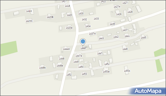 Rakszawa, Rakszawa, 1444, mapa Rakszawa