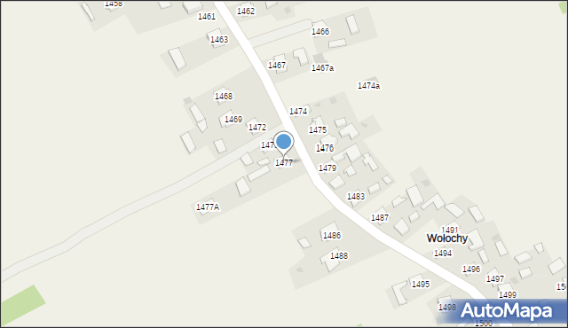 Rakszawa, Rakszawa, 1477, mapa Rakszawa