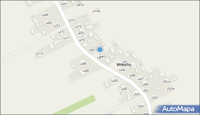 Rakszawa, Rakszawa, 1487, mapa Rakszawa