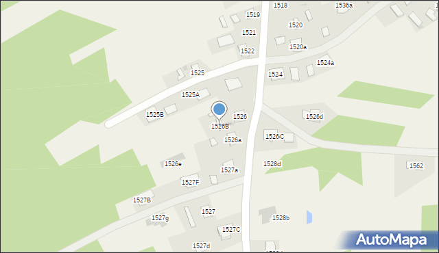 Rakszawa, Rakszawa, 1526B, mapa Rakszawa