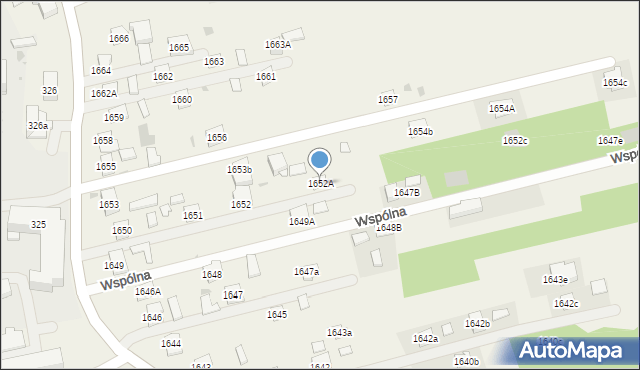 Rakszawa, Rakszawa, 1652A, mapa Rakszawa