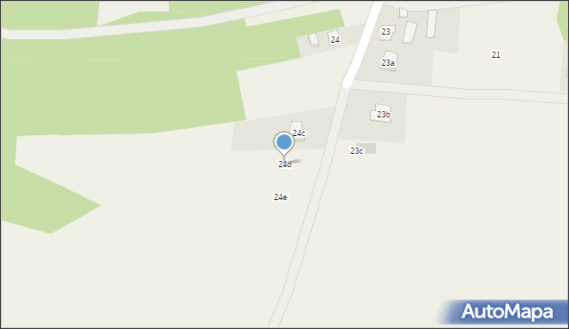 Rakszawa, Rakszawa, 24d, mapa Rakszawa