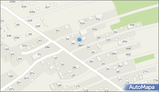 Rakszawa, Rakszawa, 296, mapa Rakszawa