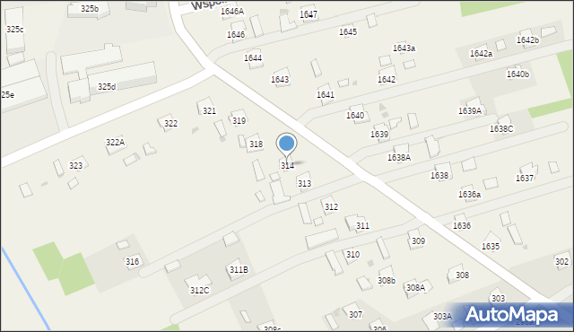 Rakszawa, Rakszawa, 314, mapa Rakszawa
