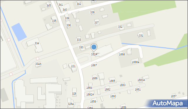 Rakszawa, Rakszawa, 331A, mapa Rakszawa