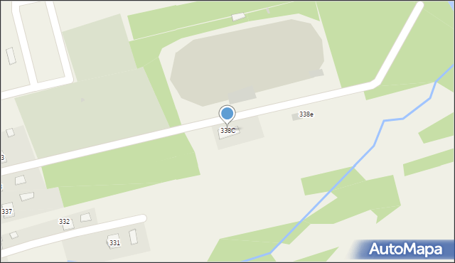 Rakszawa, Rakszawa, 338C, mapa Rakszawa