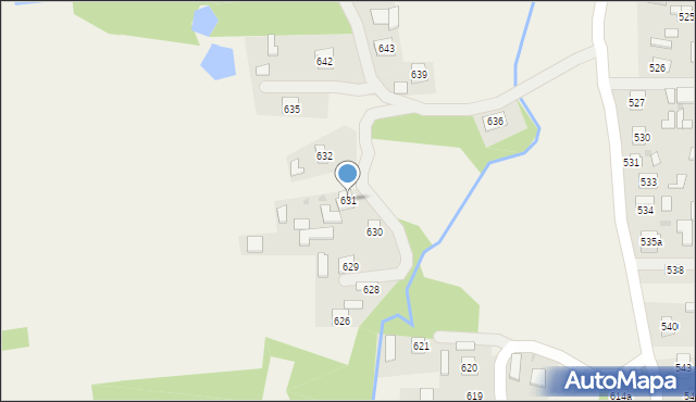 Rakszawa, Rakszawa, 631, mapa Rakszawa
