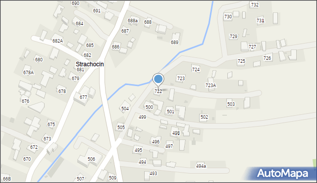 Rakszawa, Rakszawa, 722, mapa Rakszawa