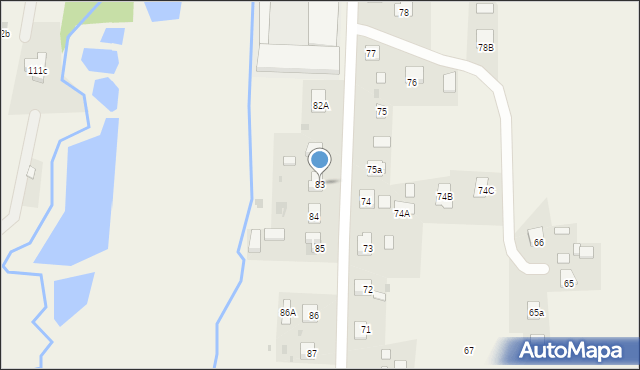 Rakszawa, Rakszawa, 83, mapa Rakszawa