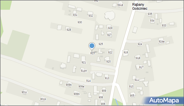 Rakszawa, Rakszawa, 923, mapa Rakszawa